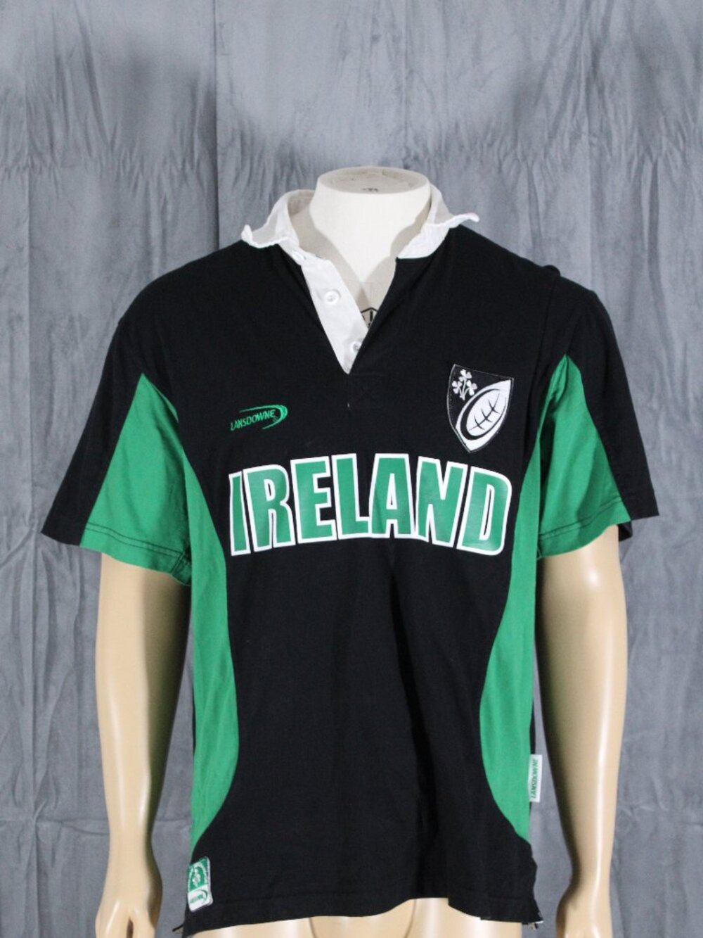 Team Ireland Rugby Jersey (Retro) - The Lansdowne Collection - Men's Small